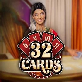 32 Cards slot icon by Ezugi, available at SpinMaya Casino
