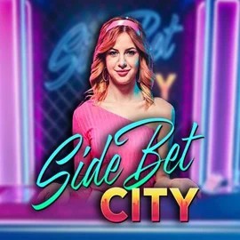 Side Bet City by Evolution, showcased at spinsmaya.nl – game logo
