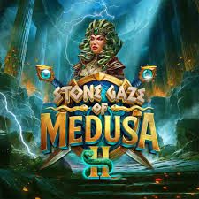 Stone Gaze of Medusa 2 online game logo by Stakelogic on spinsmaya.nl