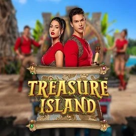 Treasure Island slot logo by Pragmatic Play at SpinMaya Casino