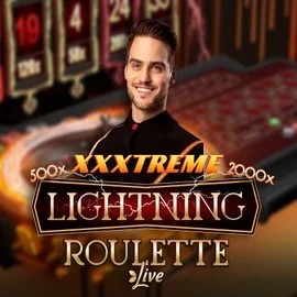 XXXtreme Lightning Roulette slot visual from Evolution available on spinsmaya.nl